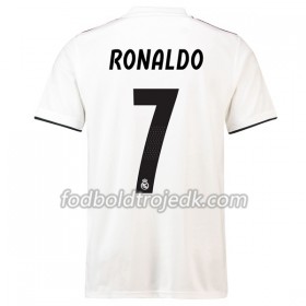 Real Madrid Ronaldo 7 Hjemme 2018/19 - Fodboldtrøjer(S/S)